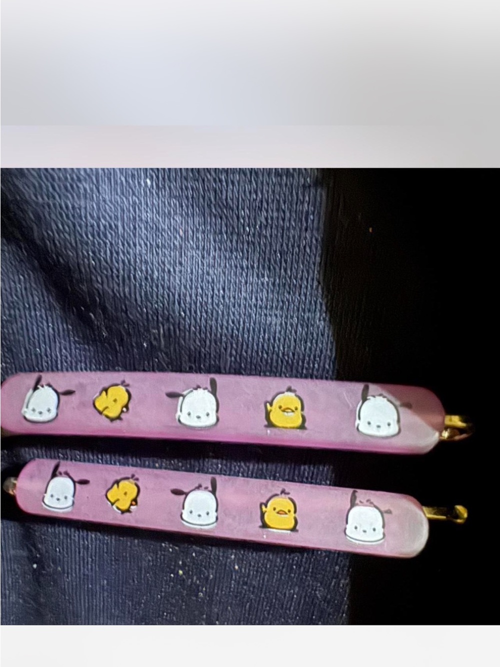 Sanrio pochacco Character Kids Hair Clips
